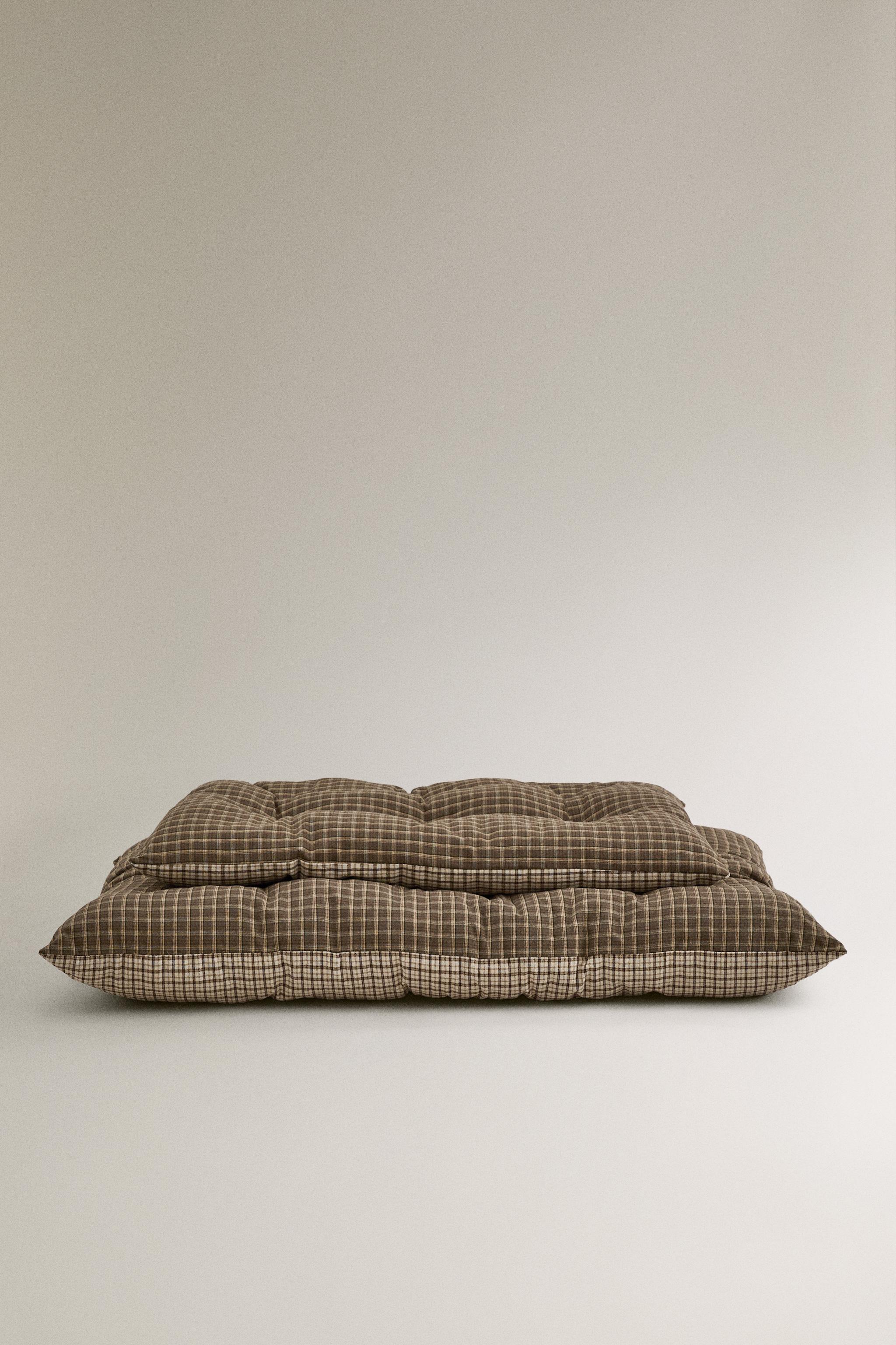 SUR-MATELAS CARREAUX ANIMAUX DE COMPAGNIE